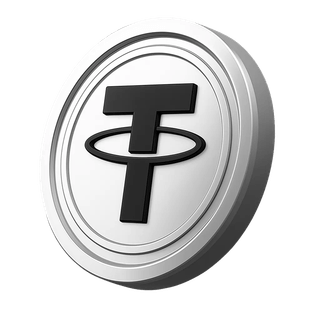 Sekcja z danymi konta i monetą Tether USDT